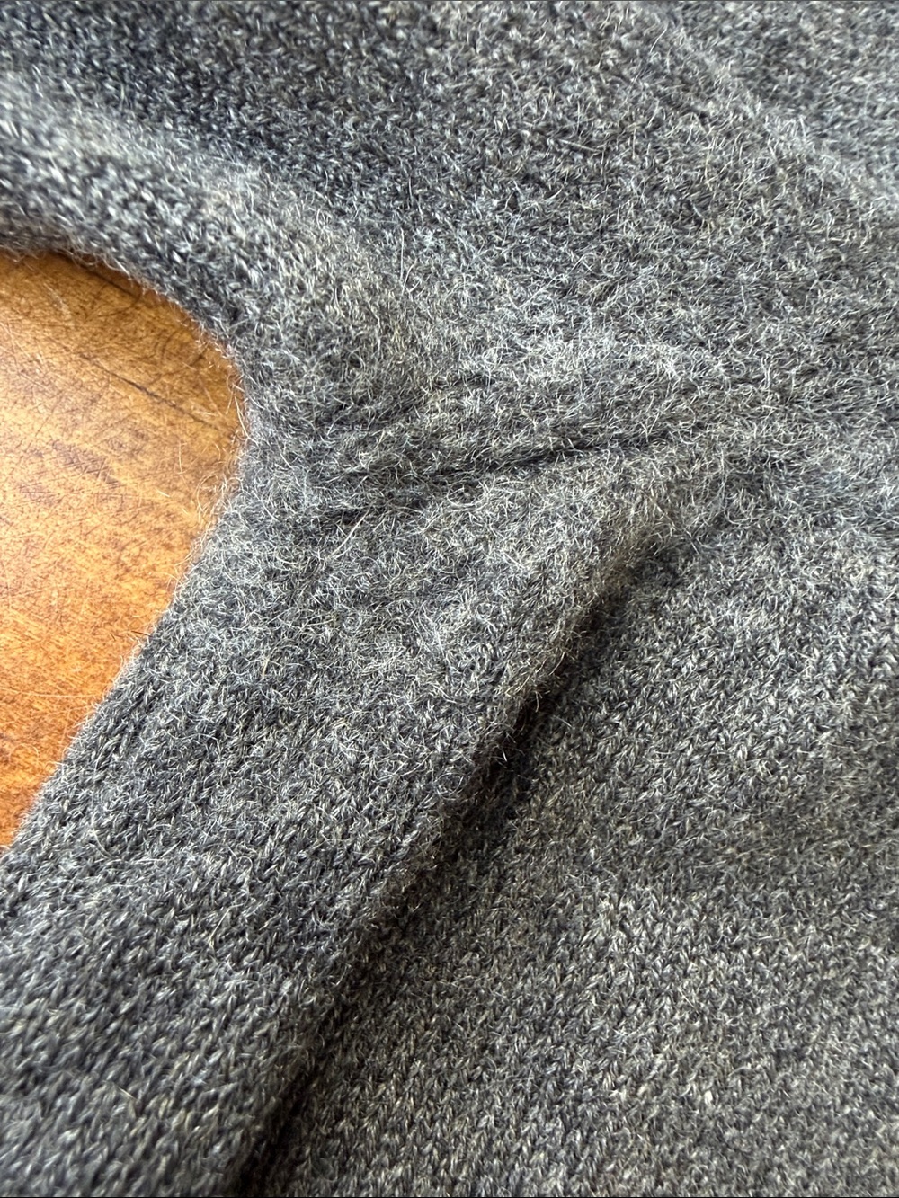 Saks Fifth Avenue Gray Cashmere Turtleneck Sweater Sz XL - Picture 7 of 12